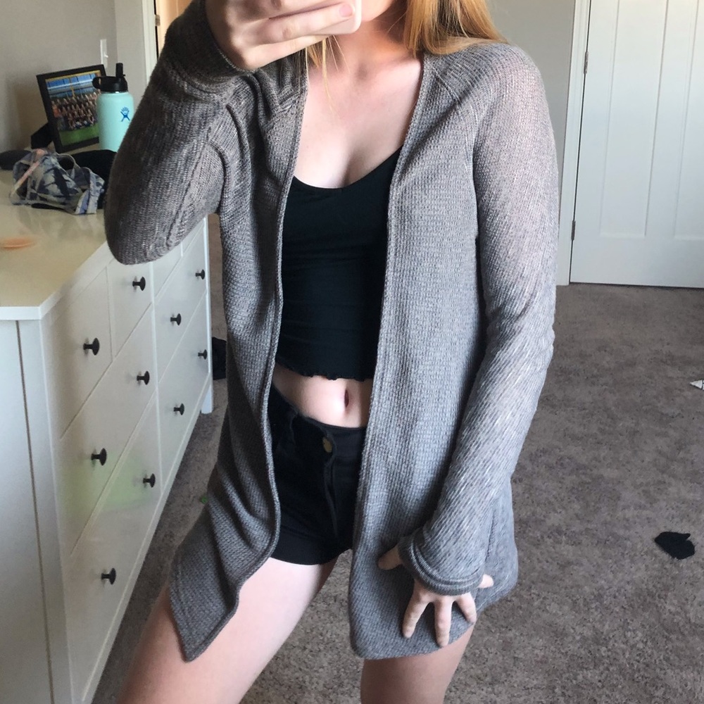 Knit cardigan